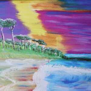 Darßer Weststrand im Farbenspiel