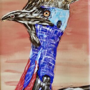 Der Kasuar aus Neuginea