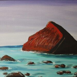 Schwanenstein vor Lome auf der Insel Rügen